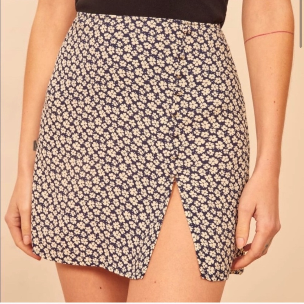 NWT Reformation Fran Skirt in Quito Daisy Print